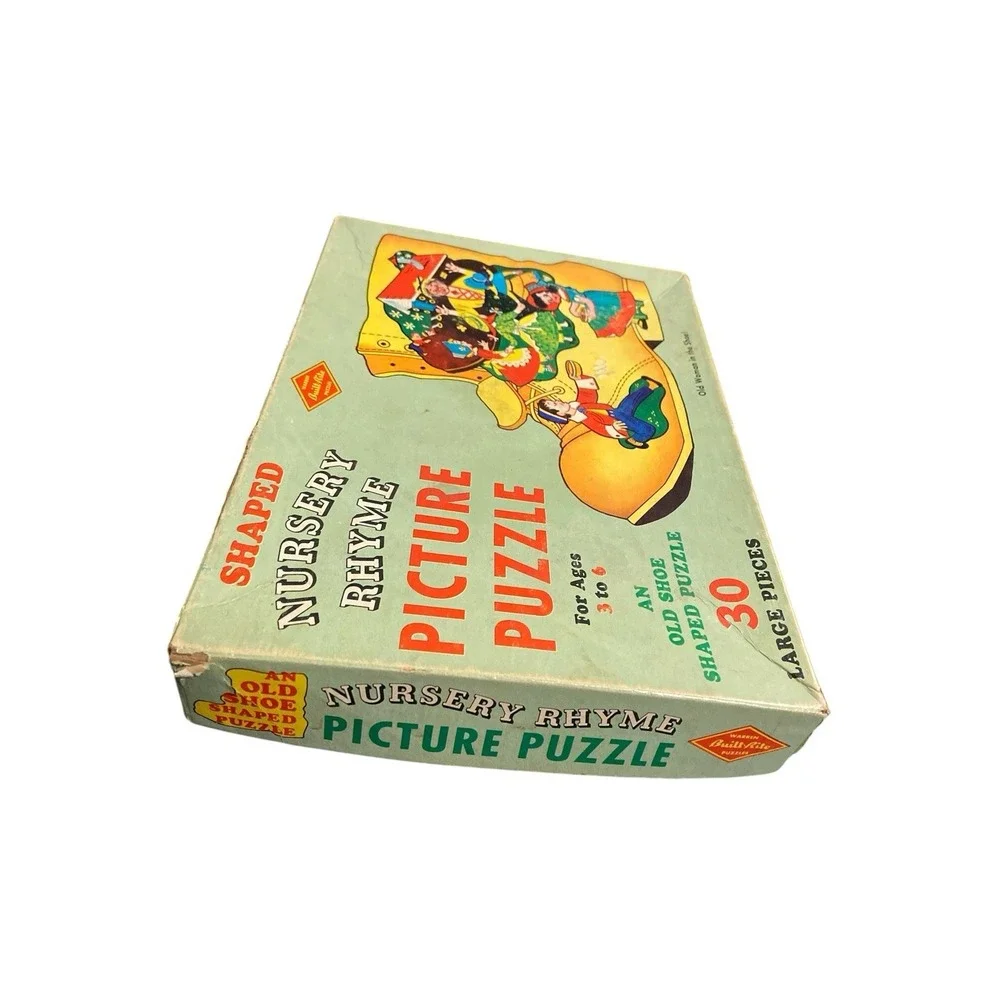 Warren Built-Rite Puzzles vintage warren